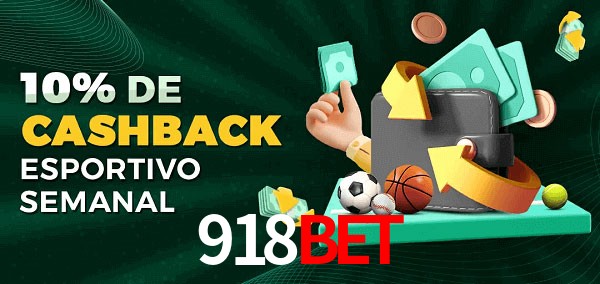 10% de bônus de cashback na 918bet